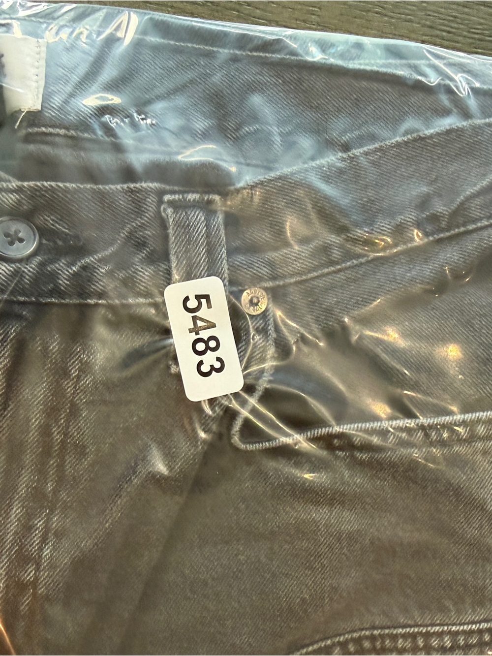 Agolde Neri Cargo Jeans Black wash Wide Leg Utility 25483 - Picture 16 of 16
